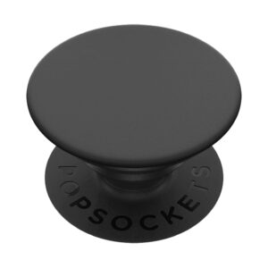 PopSockets Adhesive Phone Grip, Holder- Black