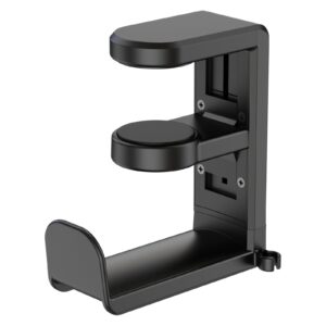 EURPMASK Rotating Headphone Stand,Adjustable Clamp-on Headset Holder Hanger
