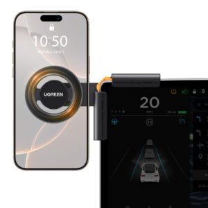 UGREEN Tesla Phone Mount with Strongest Magnet Power, Fully Adjustable View