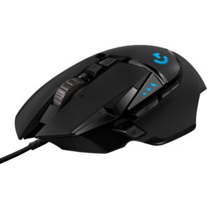 Logitech G502 Hero Wired Gaming Mouse - Black