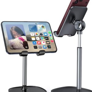 LISEN Cell Phone Stand Phone Holder for Desk, Office Decor Gadgets for Men