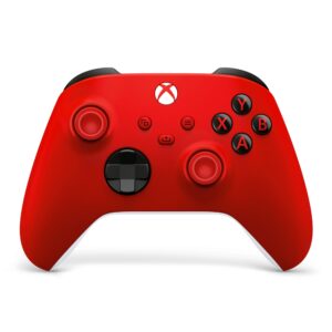 XBOX Wireless Gaming Controller | Pulse Red | Consoles, PCs, TVs, mobile, and more | Textured Grip | Wireless, Bluetooth, USB-C Connectivity