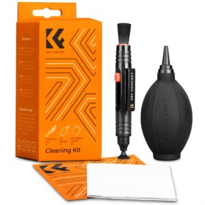 K&F CONCEPT 4 in 1 Camera Lens Cleaning Kit for Photography Beginner