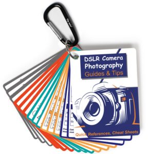 DSLR Cheat Sheet Photography Accessories Camera Accessories for Canon Nikon