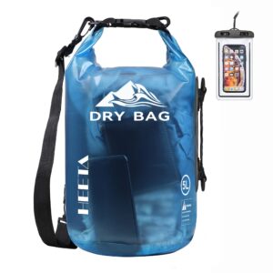 HEETA Dry Bag Waterproof Backpack with Phone Case 5L/10L/20L/30L/40L