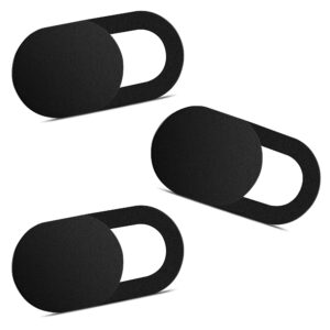 Yilador Webcam Cover 3 Pack, 0.03 inch Ultra Thin Laptop Camera Cover Slide