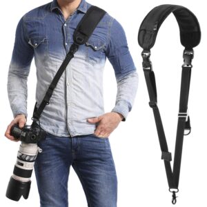 waka Rapid Camera Neck Strap with Quick Release and Safety Tether